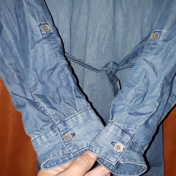 🌹🎉HostPick!🎉🌹GAPKIDS Girl's Light Denim Tunic - Picture 5 of 7